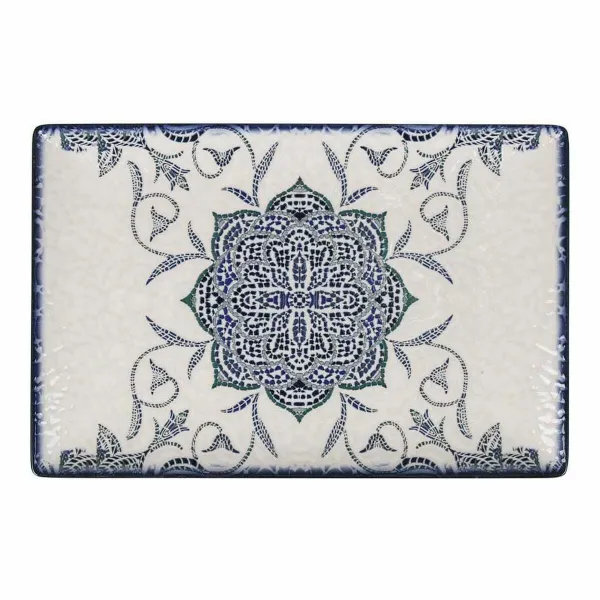 Поднос La Mediterránea Rosetta Фарфор Прямоугольный 30 x 20 x 2,5 cm (6 штук)