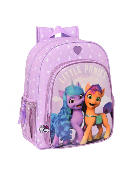 School Bag My Little Pony Lilac (32 x 38 x 12 cm)