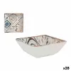 Užkandžių indai La Mediterránea Grecia Mėlyna Ruda Porcelianas 13 x 13 x 5 cm (28 vnt.)