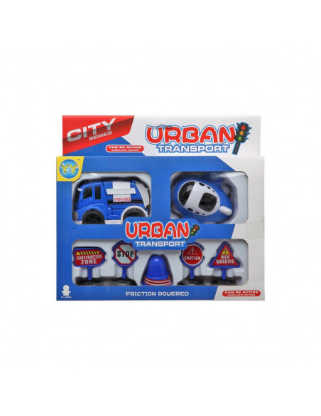 Vehicle Playset Police 27 x 25 cm