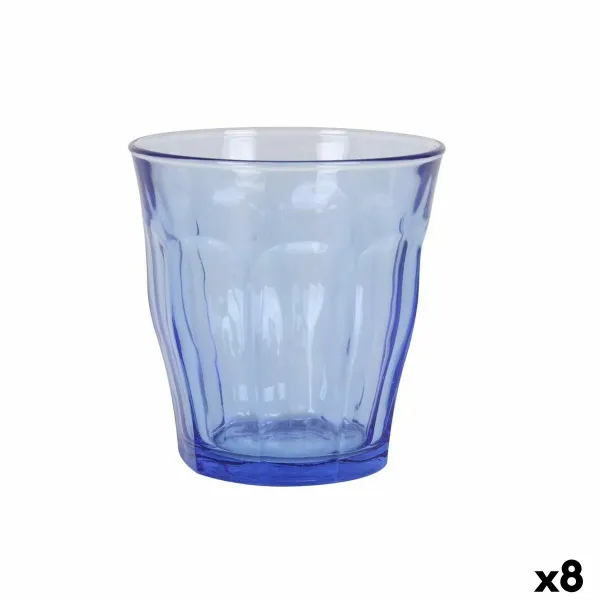 Stiklinių rinkinys Duralex Picardie Tamsiai mėlyna 6 Dalys 310 ml (8 vnt.)
