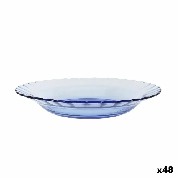 Глубокое блюдо Duralex Picardie Синий Ø 23 cm (48 штук)