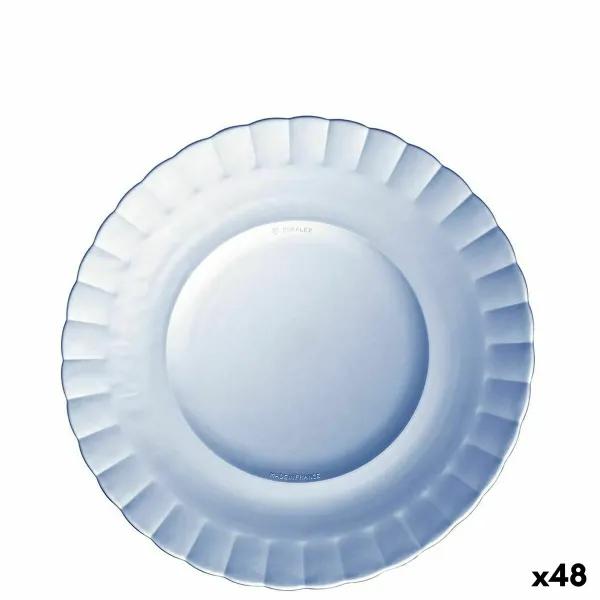 Плоская тарелка Duralex Picardie Синий Ø 23 cm (48 штук)