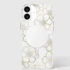 Case-Mate Floral Gems MagSafe - Case for iPhone 16 Plus (Gold)