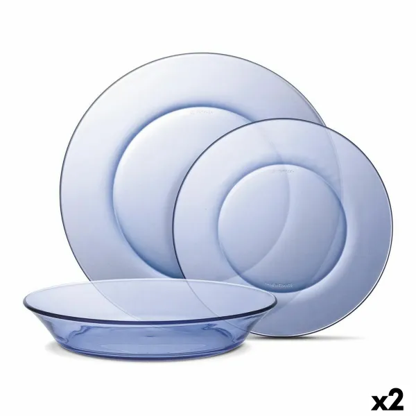 Astiasetti Duralex Lys Sininen 12 Kappaletta (2 osaa)