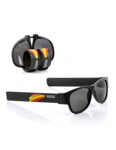 Roll-up sunglasses Sunfold Spain Black