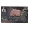Quick Defrosting Plate Percutti   Black 39 x 23 cm Defrost function (2 Units)