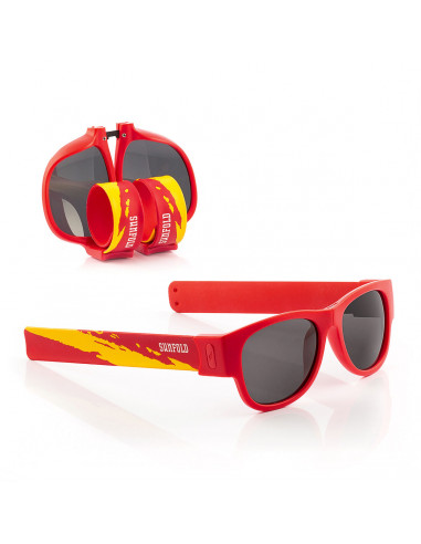 Roll-up sunglasses Sunfold Spain Red