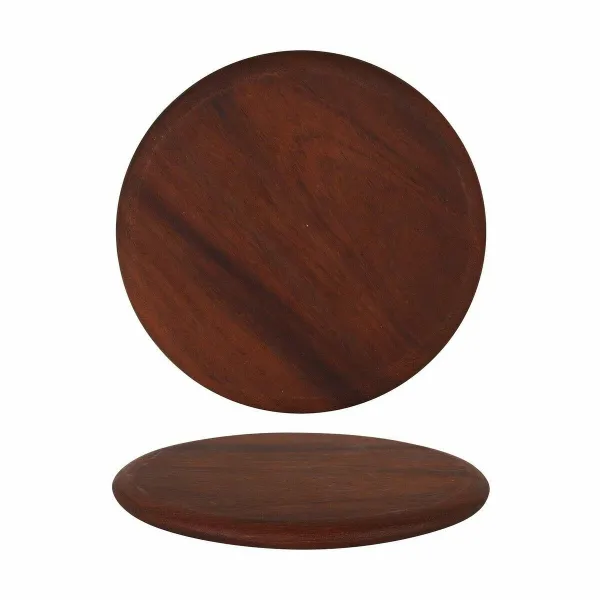 Сервировочная доска Viejo Valle Iroko Круглый ø 32 x 1,8 cm (2 штук)