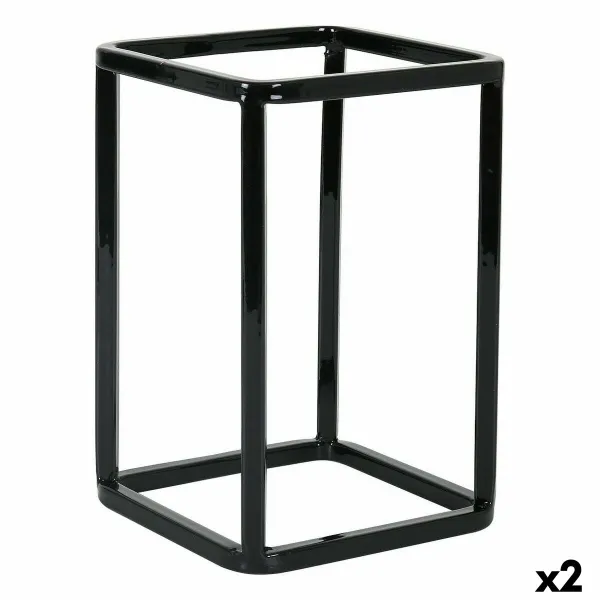 Подставка для кухонных принадлежностей Inde Металл 12 x 12 x 18 cm Универсальная корзина (2 штук)