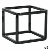 Подставка для кухонных принадлежностей Inde Металл 12 x 12 x 10 cm Универсальная корзина (2 штук)