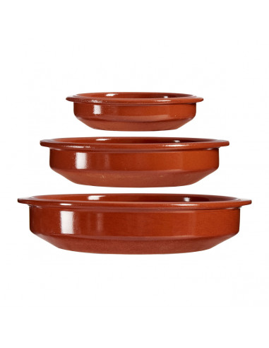 Set of Oven Dishes Baked clay 2 Units