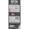 Нож для чистки Quttin Sybarite Чёрный Серебристый 6,5 cm (24 штук)