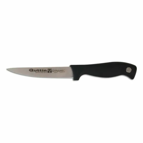 Кухонный нож Quttin Dynamic Чёрный Серебристый 11 cm (24 штук)