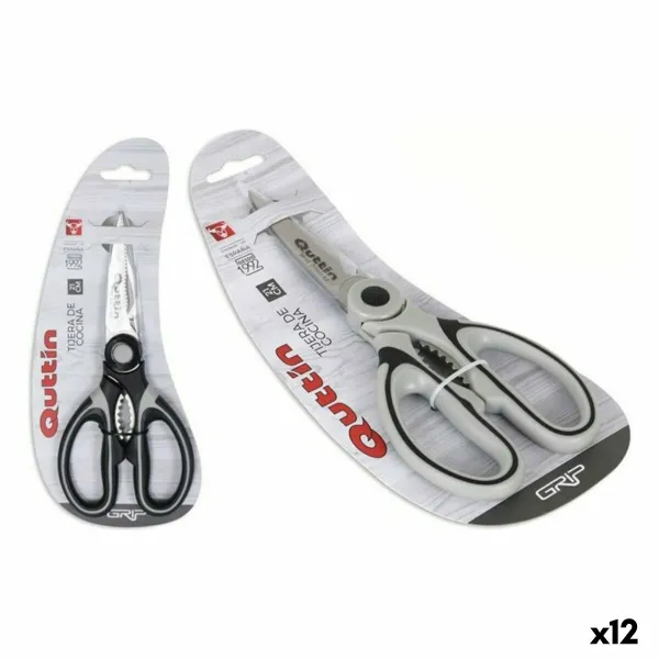 Keittiösakset Quttin 50613 Ruostumaton teräs 21 x 9,5 cm Keittiö (12 osaa)