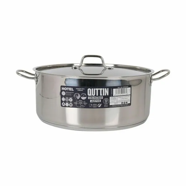 Кастрюля с крышкой Quttin Hotel ø 34 x 13 cm (2 штук)