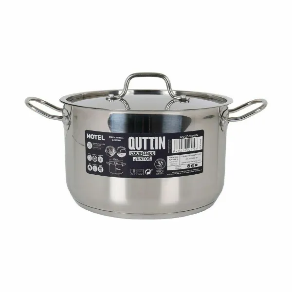 Puodai su dangteliu Quttin Hotel Plienas ø 24 x 15 cm (2 vnt.)