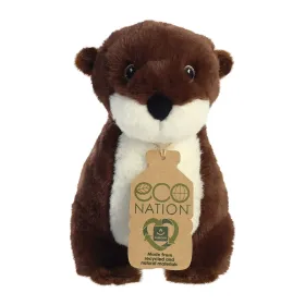 Eco Nation – Plush Toy / Cuddly River Otter 34 cm Eco-Friendly