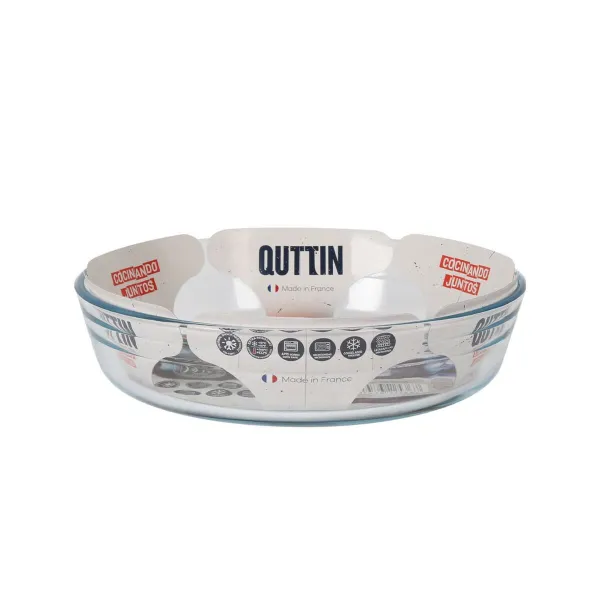 Форма для выпечки Quttin   Cтекло 1,7 L ø 23 x 5,3 cm (6 штук)
