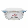 Кастрюля с крышкой Quttin Quttin Cтекло 1,6 + 0,5 L (3 штук)
