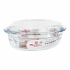 Kannellinen vuoka Quttin 63095 Lasi 33 x 20 x 13 cm (3 osaa)