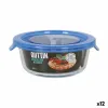 Pusdienu kastīte Quttin   Zils 400 ml (12 gb.)