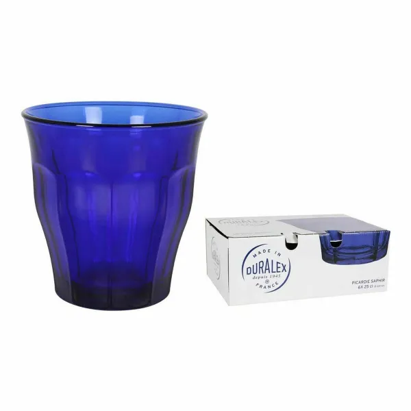 Glāžu komplekts Duralex Picardie Zils Stikls 6 Daudzums 250 ml (12 gb.)