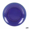 Блюдо для десертов Duralex Lys Синий ø 19 x 2 cm (24 штук)