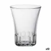 Set of glasses Duralex Amalfi Transparent 4 Pieces 170 ml (12 Units)
