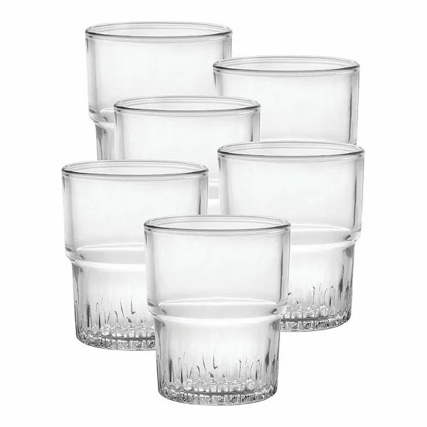 Набор стаканов Duralex Штабелируемые Прозрачный 6 Предметы 160 ml (12 штук)