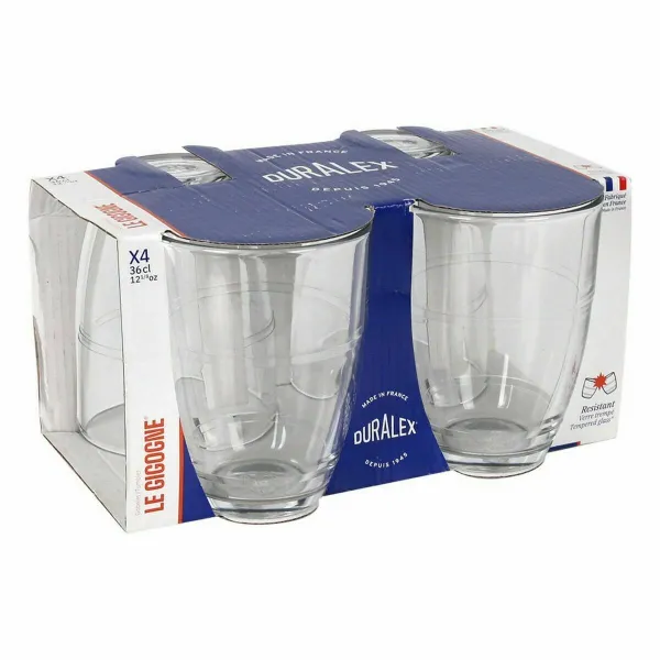 Set of glasses Duralex Gigogne 4 Pieces 360 ml (8 Units)