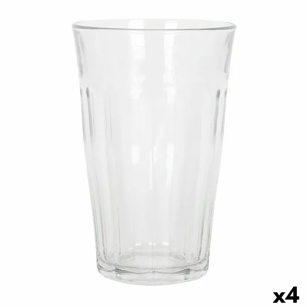 Lasisetti Duralex Picardie Läpinäkyvä 500 ml 6 Kappaletta (4 osaa)