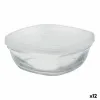 Квадратная коробочка для завтраков с крышкой Duralex FreshBox Прозрачный 150 ml (12 штук)