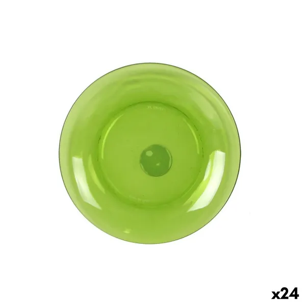 Jälkiruokalautanen Duralex Lys Ø 19 cm Vihreä (24 osaa)