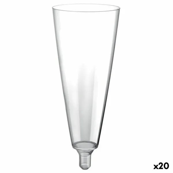 Setti laseja Viejo Valle Flute maxi 160 ml 0,16 l Samppanja 20 Kappaletta (20 osaa)