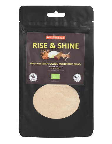 Adptogenic mushroom extract blend - Rise and Shine!