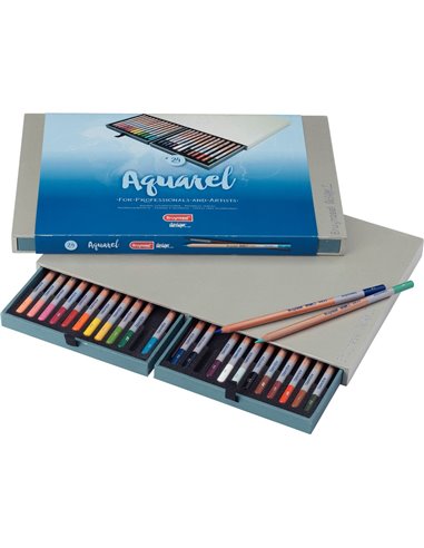 Watercolour Pencils Bruynzeel Aquarel Multicolour 24 Pieces
