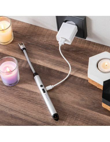 Rechargeable and Flexible Electric Lighter Eflecther InnovaGoods