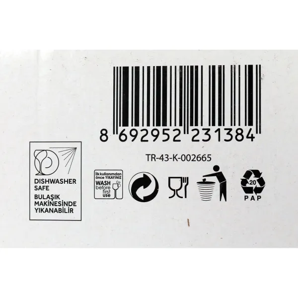 Set of glasses LAV Valeria 460 ml 6 Pieces (8 Units)