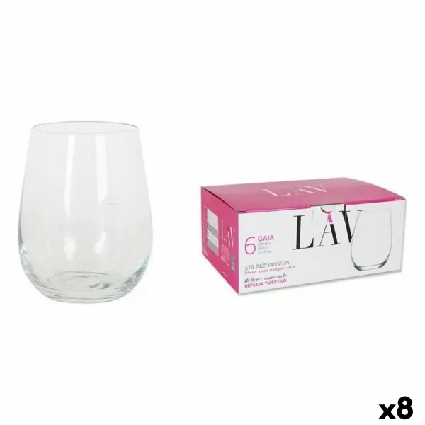 Lasisetti LAV 77821 6 Kappaletta (8 osaa) (360 ml)