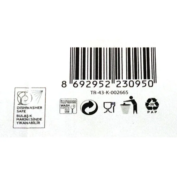 Lasisetti LAV Terra Läpinäkyvä Kristalli 6 Kappaletta (8 osaa) (6 pcs)