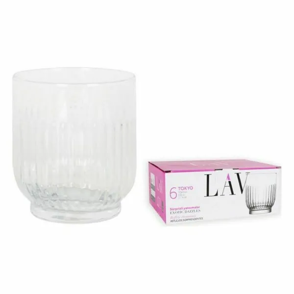 Glāžu komplekts LAV 144877 6 Daudzums (8 gb.) (330 ml)