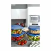 Lunch box Borgonovo Igloo Blue Squared 1,8 L (12 Units)