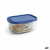 Padažinė Borgonovo Mėlyna Stačiakampis 400 ml 13,5 x 9,5 x 6,5 cm (12 vnt.)