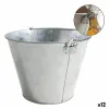 Ведро для льда INDE ø 26 x 20,2 cm Металл Овальный 9 L (12 штук)