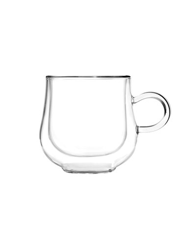 SET of 2 double wall glass 250ml BOLLA 26414