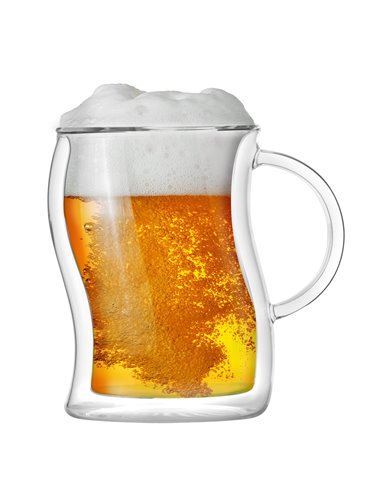Double wall beer glass 500ml BOLLA 28470
