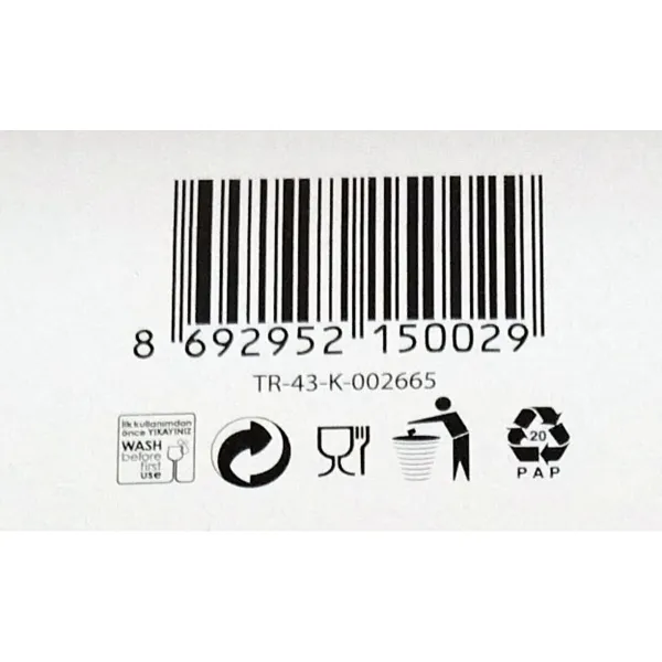 ąsotis LAV 45975 250 ml 6 Dalys (8 vnt.)