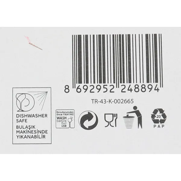 Set of glasses LAV Helen 325 ml 6 Pieces (8 Units)