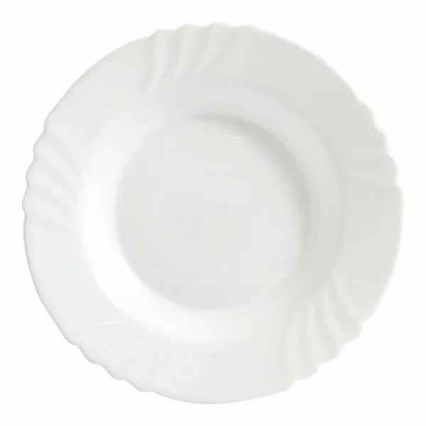 Dziļais šķīvis Bormioli Ebro Ø 23 x 3 cm (36 Vienības)